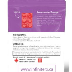 INfinite Rx brand Block Edition two thousand milligram specialty fruit chew packaging